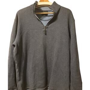 Age of Wisdom 100%‎ Cotton Reversible Blues Sweater, Mens, M